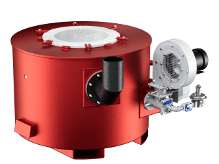 1003 Stationary furnace shell assembly