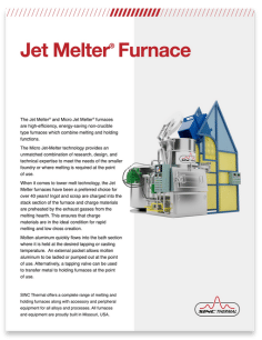 Jet Melter Furnace