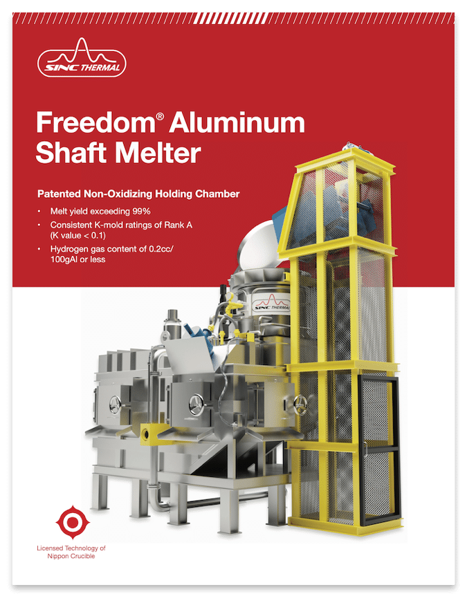 Freedom Aluminum Shaft Melter Furnace